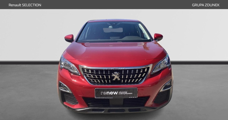 Peugeot 3008 cena 77900 przebieg: 128000, rok produkcji 2018 z Gdańsk małe 277